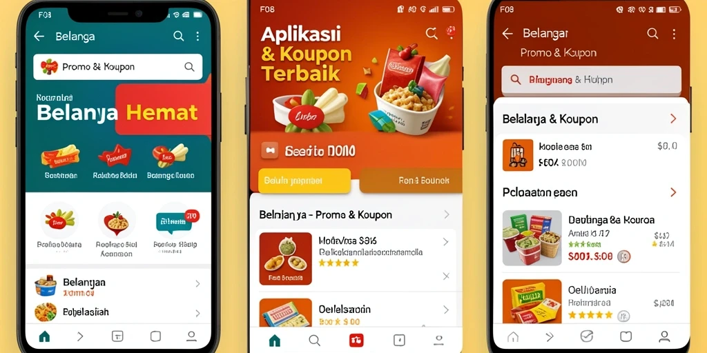 Tampilan antarmuka F08 yang memudahkan pencarian kupon.