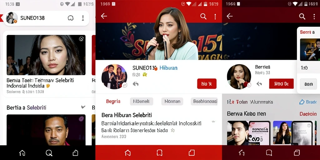Tampilan antarmuka SUNEO138 yang modern dan user-friendly.